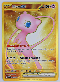 2023 Pokemon - Mew EX #205 - Scarlet & Violet 151 [NM] - Image 1