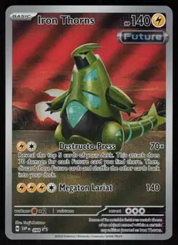 Iron Thorns 098 SVP Pokemon Center Stamped Promo Pokemon - Image 1