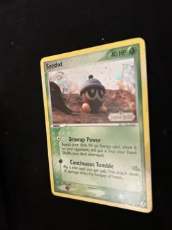 Pokemon Seedot 61/92 Stamped Reverse Holo Legend Maker 2006 - Image 2