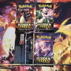 Pokemon Hidden Fates Booster Pack Complete Set - Image 4