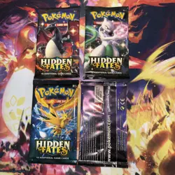 Pokemon Hidden Fates Booster Pack Complete Set - Image 5