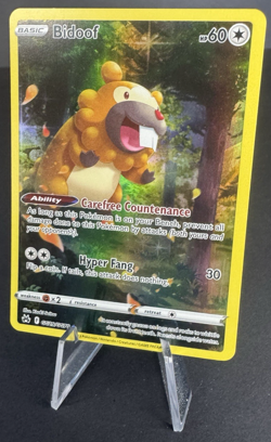 Bidoof GG29/GG70 Holo Rare - Crown Zenith: Galarian Gallery - Pokemon TCG - NM - Image 3