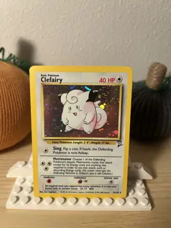 Clefairy Base Set 2 Holo Rare Pokemon Card 6/130 Lightly Played - Image 1