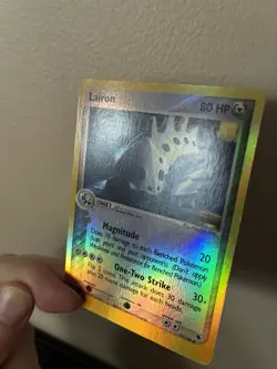 Lairon #37/109 - Pokemon TCG - EX Ruby & Sapphire - Uncommon - Reverse Holo - NM - Image 3