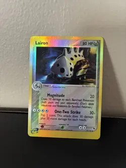 Lairon #37/109 - Pokemon TCG - EX Ruby & Sapphire - Uncommon - Reverse Holo - NM - Image 5