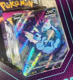 Pokemon Vaporeon VMAX Premium Collection Box Sealed Evolving Skies - Image 2