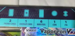 Pokemon Vaporeon VMAX Premium Collection Box Sealed Evolving Skies - Image 5