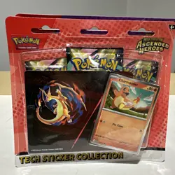 Pokemon TCG Mega Evolution Ascended Heroes Tech Sticker Collection Lot of 3 NEW - Image 2