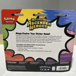 Pokemon TCG Mega Evolution Ascended Heroes Tech Sticker Collection Lot of 3 NEW - Image 5