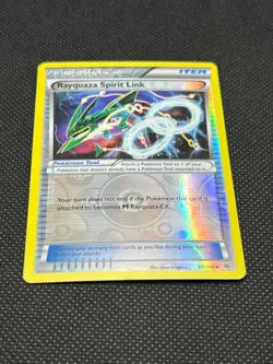 Pokemon Tcg Rayquaza Spirit Link 87/108 Roaring Skies Reverse Holo - Image 2