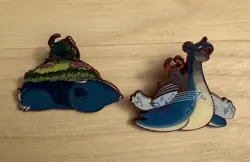 Snorlax and Lapras Vmax Official Exclusive Pokemon TCG Enamel Pins - Image 1