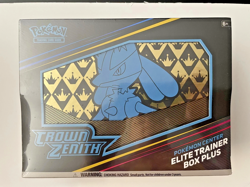 Pokemon Center TCG Crown Zenith Elite Trainer Box Plus ETB Factory Sealed - Image 1