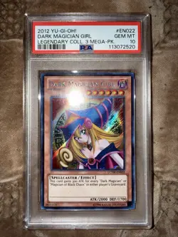 Yu-Gi-Oh! Dark Magician Girl LCYW-EN022 Legendary Collection 3 PSA 10 Holo - Image 1