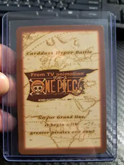 BANDAI One Piece Hyper Battle S97 ZORO SANJI HOLO FOIL SCARCE EARLY CARD VINATGE - Image 2