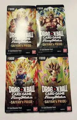 Dragon Ball Super Card Game Fusion World Saiyan’s Pride - (Random Art) 1 Pack - Image 1