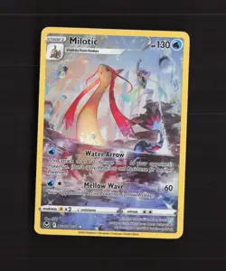 Milotic TG02/TG30 Silver Tempest Full Art Ultra Rare Holo Pokemon Card NM - Image 1