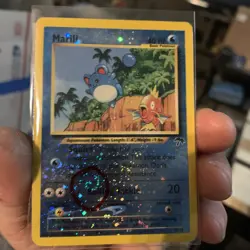 Marill 11/18 Southern Islands Reverse Holo Promo Pokemon TCG Card W/SWIRL @ - Image 1