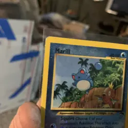 Marill 11/18 Southern Islands Reverse Holo Promo Pokemon TCG Card W/SWIRL @ - Image 5