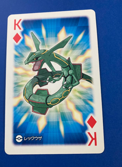 Rayquaza pokemon Playing Poker Card pokeball Nintendo Japanese Very Rare - Image 2