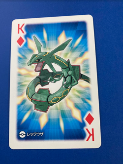 Rayquaza pokemon Playing Poker Card pokeball Nintendo Japanese Very Rare - Image 3