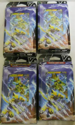 Pokemon Trading Card Game Zeraora V Battle Deck Factory Sealed (Lot Of 4) - Image 1