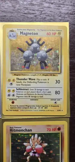 Pokemon Cards Lot (Base Set Holo Unlimited - Vintage Rare - WOTC TCG) - Image 2