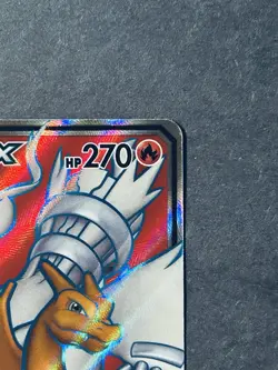 Reshiram & Charizard GX Full Art Holo Card 194/214 Unbroken Bonds NM Condition - Image 3