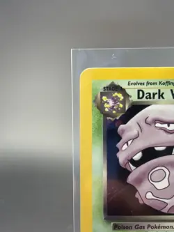 Pokemon Dark Weezing Team Rocket Holo Rare 14/82 NM/LP Card 2000 - Image 2