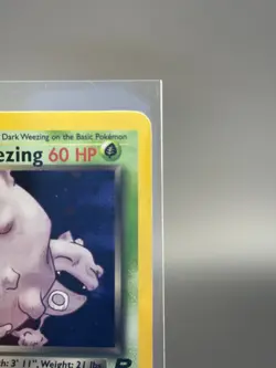 Pokemon Dark Weezing Team Rocket Holo Rare 14/82 NM/LP Card 2000 - Image 3