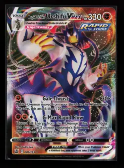 Rapid Strike Urshifu VMAX 088/163 Ultra Rare SWSH05: Battle Styles Pokemon Card - Image 1