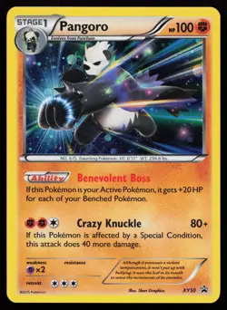 Pangoro XY50 Promo XY Promos Pokemon Card - Image 1
