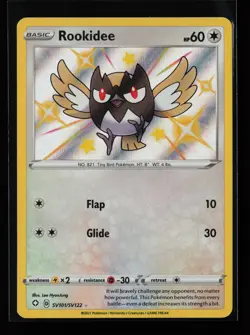 Rookidee SV101/SV122 Shiny Holo Rare Shining Fates: Shiny Vault Pokemon Card - Image 1