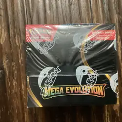 Pokemon TCG Mega Evolution BOOSTER BOX Sealed 36 Packs ENHANCED With Promo Card - Image 1