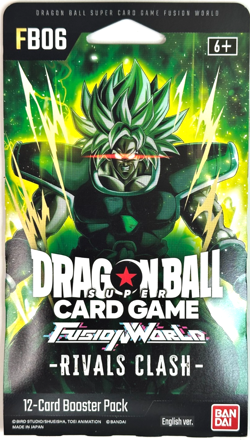 🔥 Dragon Ball Super Fusion World Rivals Clash FB06 w/12 Cards - Styles may vary - Image 1