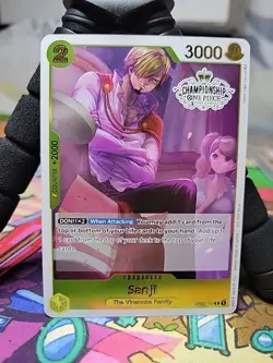 Sanji (Store Championship Participation Pack Vol. 2) - One Piece Promotion Cards - Image 1