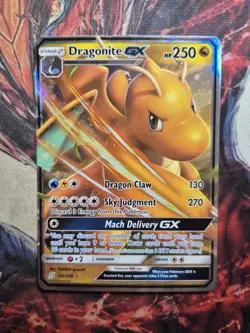 Dragonite GX 152/236 SM - Unified Minds - Pokemon Card - NM/LP - Image 1