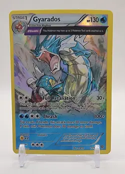 Pokemon TCG Gyarados Ancient Origins Rare Card 21/98 MP - Image 1