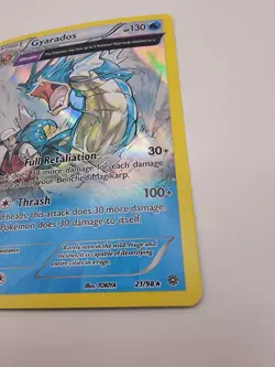 Pokemon TCG Gyarados Ancient Origins Rare Card 21/98 MP - Image 5