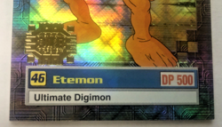 VINTAGE DIGIMON CARD ETEMON #46 U3 of 8 Upper Deck 1999 NM! - Image 3
