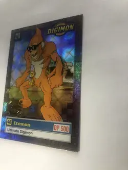 VINTAGE DIGIMON CARD ETEMON #46 U3 of 8 Upper Deck 1999 NM! - Image 4