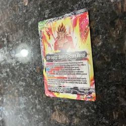 SS4 Vegito Sparking Potara Warrior PRERELEASE Dragon Ball Super Card Game | NM - Image 2