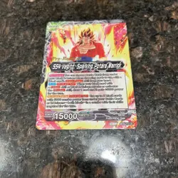 SS4 Vegito Sparking Potara Warrior PRERELEASE Dragon Ball Super Card Game | NM - Image 4