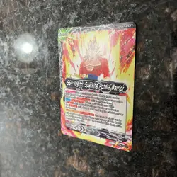 SS4 Vegito Sparking Potara Warrior PRERELEASE Dragon Ball Super Card Game | NM - Image 5