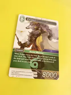 7-049H Final Fantasy TCG Kelger Card - Image 1