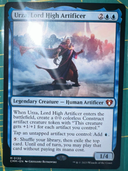 Urza, Lord High Artificer Commander Masters Regular 0130 - Image 1