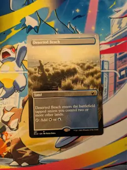 Deserted Beach (Borderless) • NM • Innistrad: Midnight Hunt • MTG - Image 1