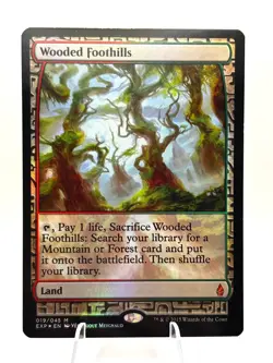 Wooded Foothills ZENDIKAR EXPEDITIONS Mythic Foil #19 - Image 1