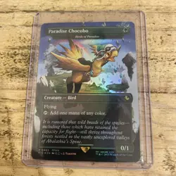 Paradise Chocobo Birds of Paradise (Borderless) (Foil) FINAL FANTASY P 0483 MTG - Image 1