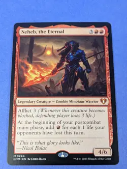MTG Magic: Commander Masters: Neheb, the Eternal #0244 Mythic - NM - Image 1