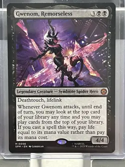 MTG Gwenom, Remorseless Marvel's Spider-Man Regular #0056 - Image 1